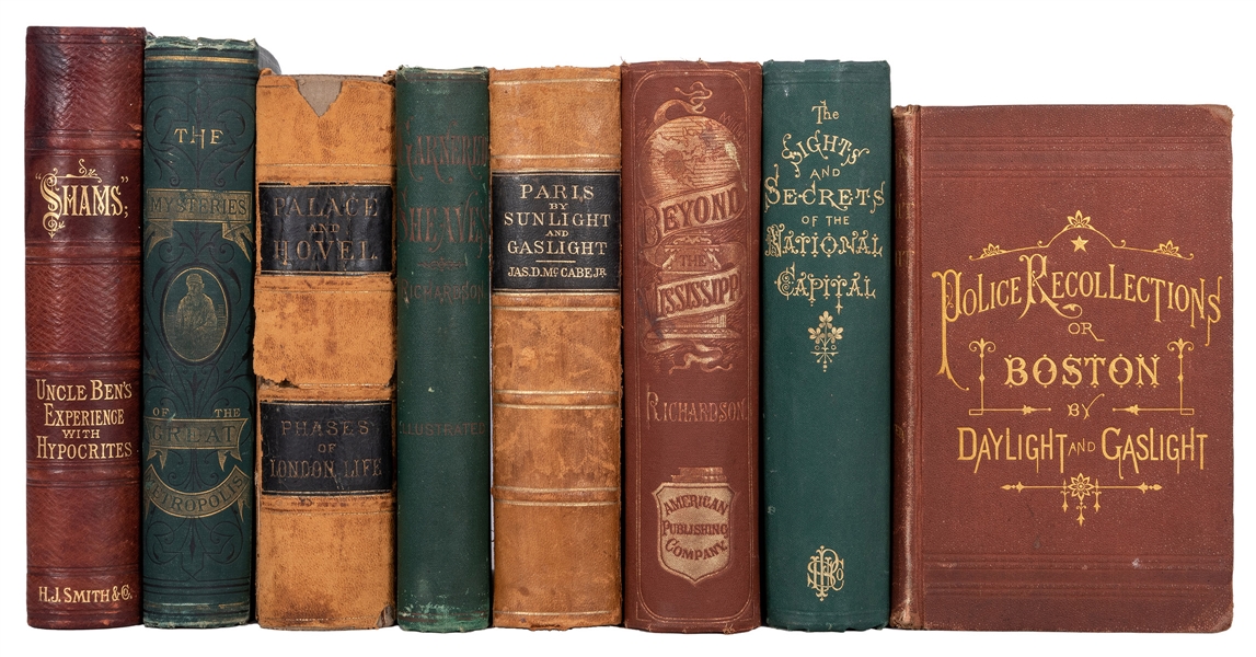  Seven Volumes on Crime and Vice in Cities, and Temperance.