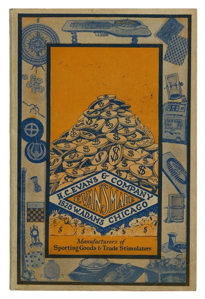  H.C. Evans Gambling Supply Catalog. 