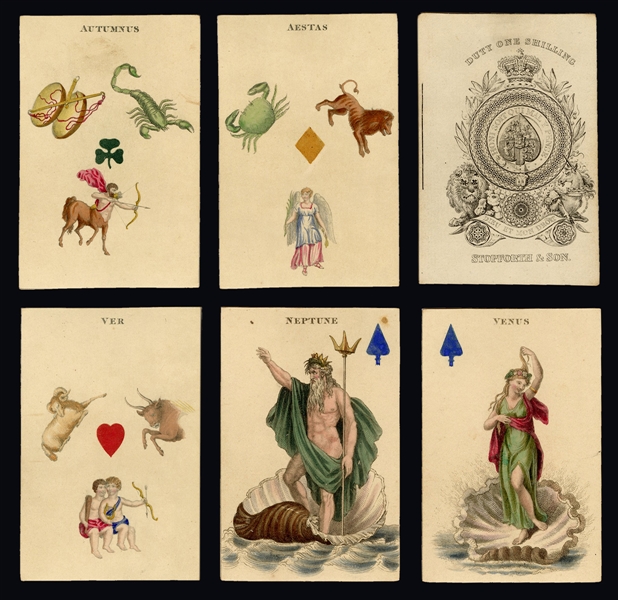  Hodges Astrological Pack of Playing Cards.