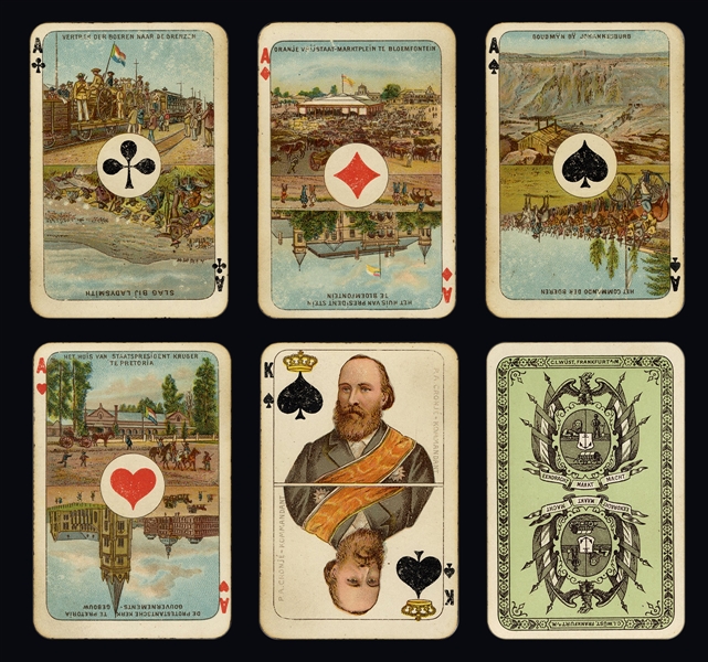  Transvaal Kaart Playing Cards.