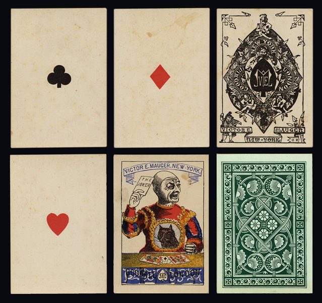  Victor E. Mauger Playing Cards. 
