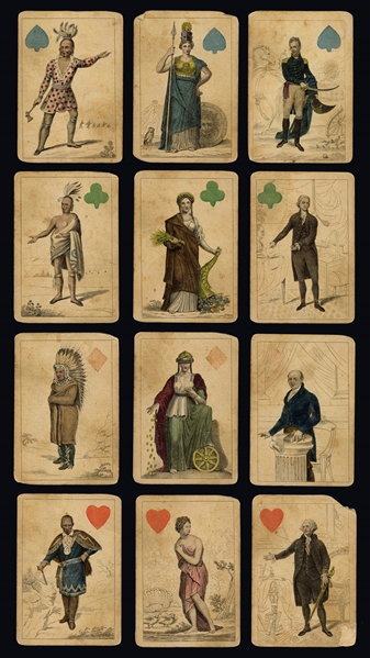  James Y. Humphreys “Seminole Wars” Playing Cards.