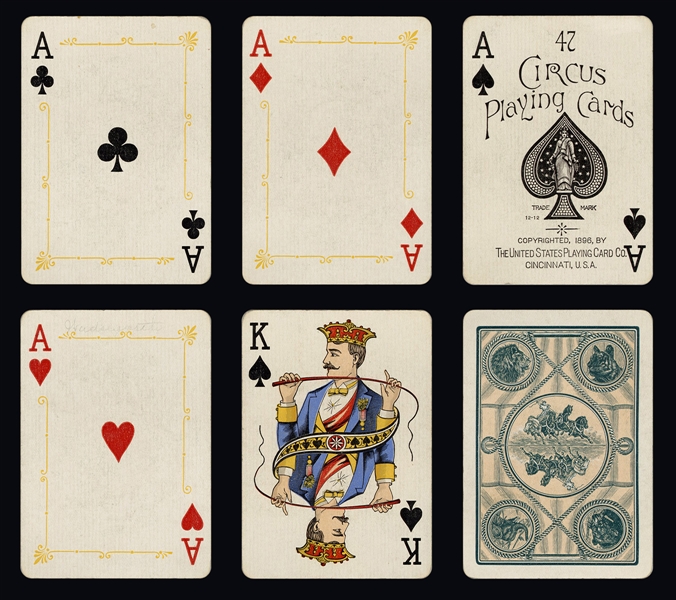  [Circus] USPC No. 47 Circus Playing Cards.