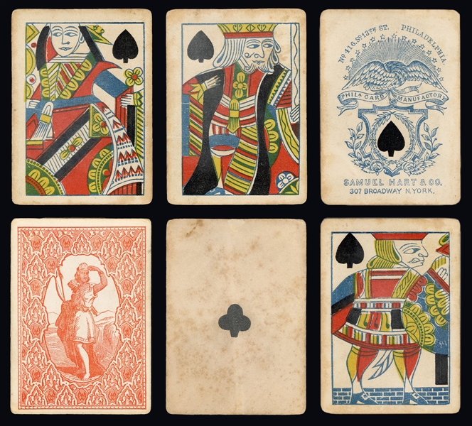  Samuel Hart & Co. Playing Cards. 