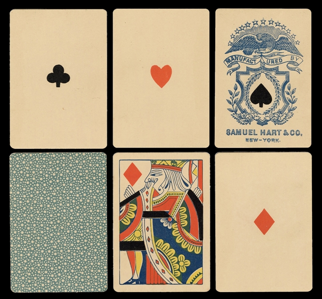  Samuel Hart & Co. Pharo [Faro] Playing Cards. 