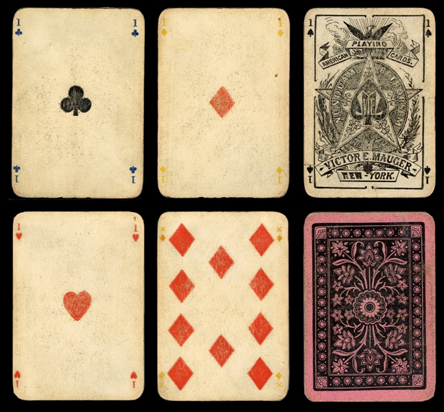  Victor E. Mauger United States Centennial Playing Cards. 