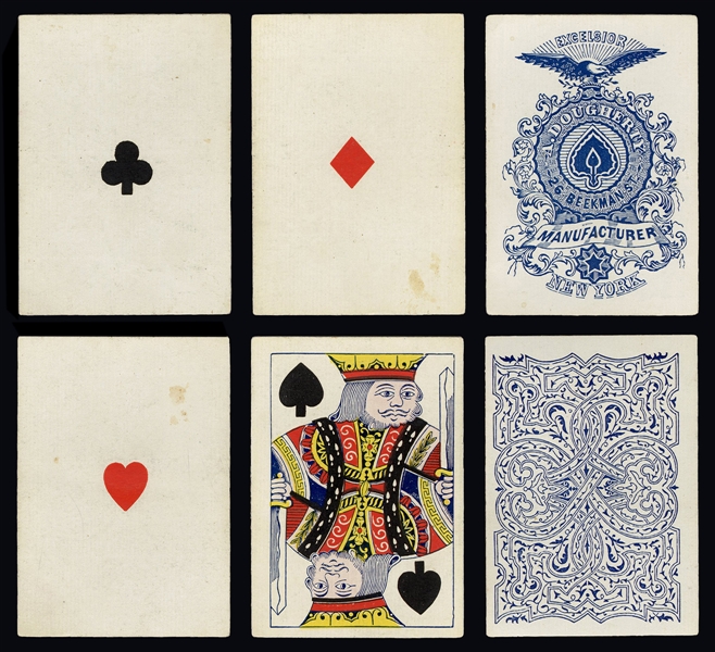  Andrew Dougherty Excelsior Playing Cards.