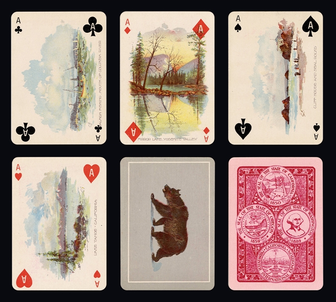  [California] The Midwinter Fair and Pacific Coast Playing Cards.