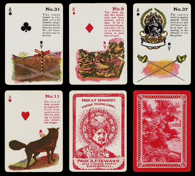 Prof. A.F. Seward’s Fortune Telling Cards. 