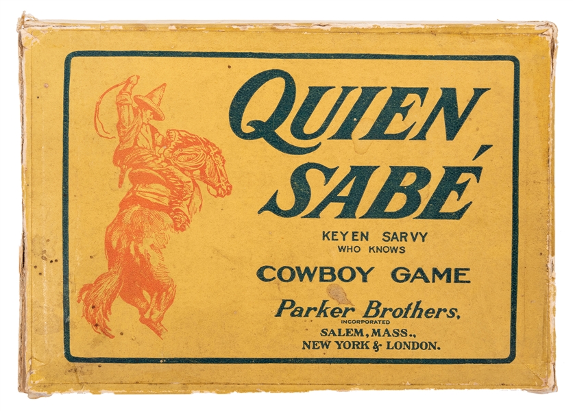  Quien Sabe Cowboy Game.