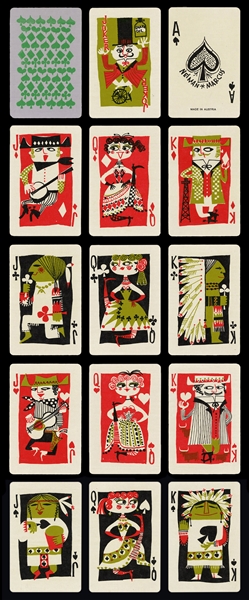  Piatnik Double Deck Playing Cards for Neiman Marcus.