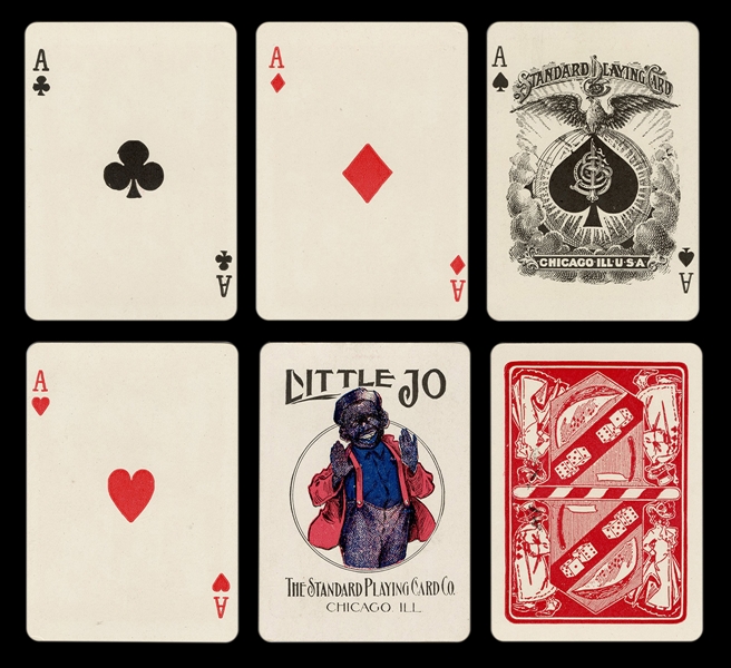  Lucky Draw No. 905 “Little Jo” Black Americana Playing Cards. 