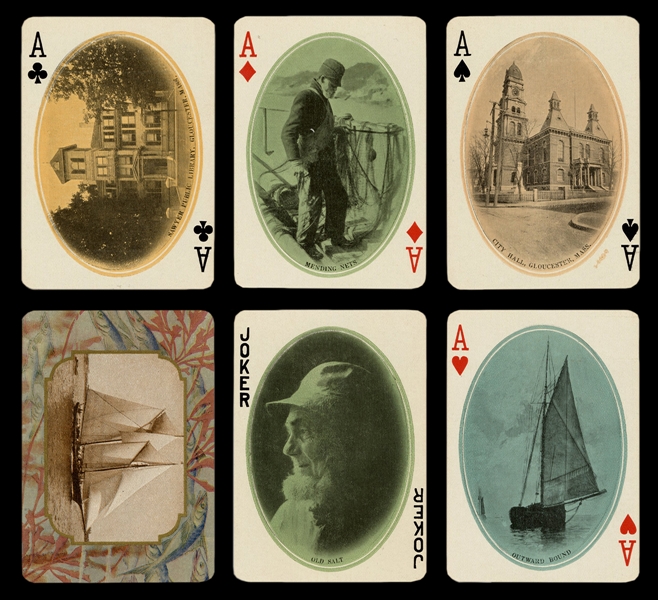  [Massachusetts/Fishing] DRM Specialty Co. Gloucester Playing Cards. 