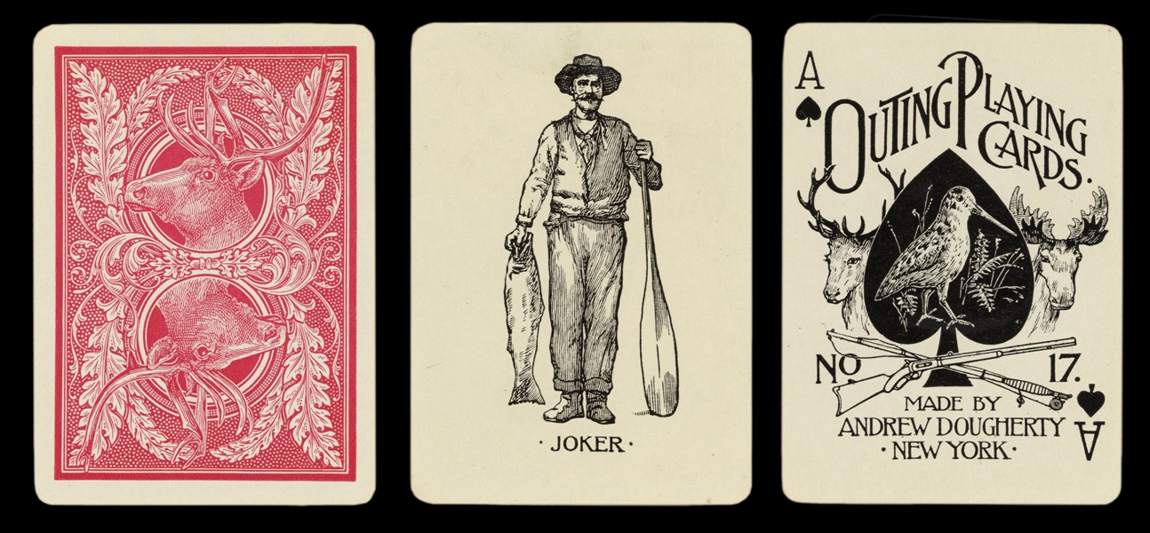  Andrew Dougherty Outing No. 17 Playing Cards.