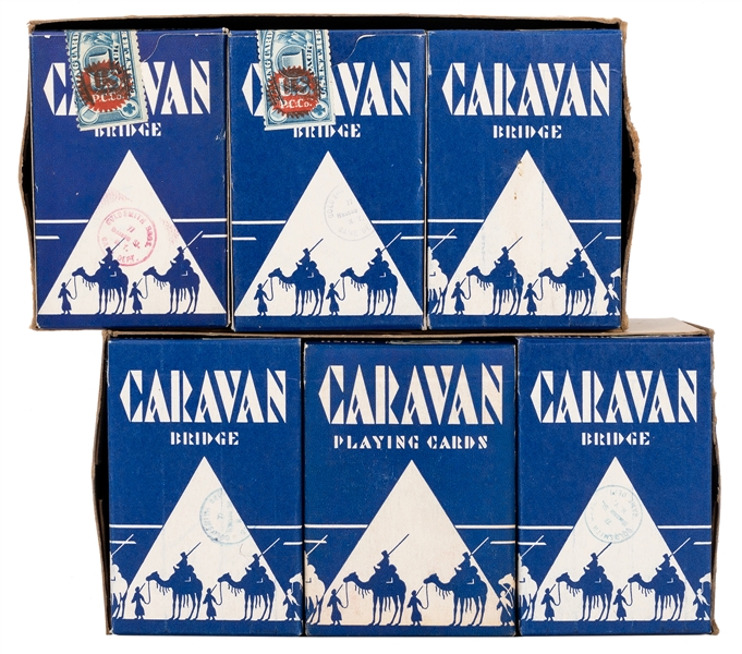  Two Bricks (24 Packs) of Caravan No. 49 Playing Cards.
