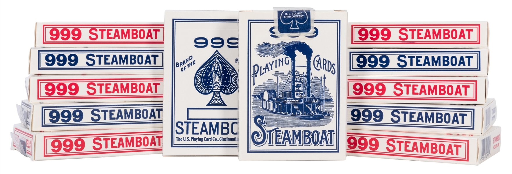  Brick of Steamboat 999 Playing Cards.
