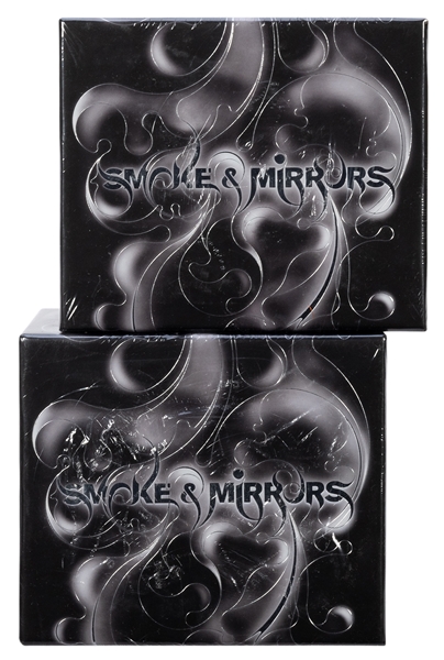  Two Deluxe Boxes of Smoke & Mirrors V7 Playing Cards.