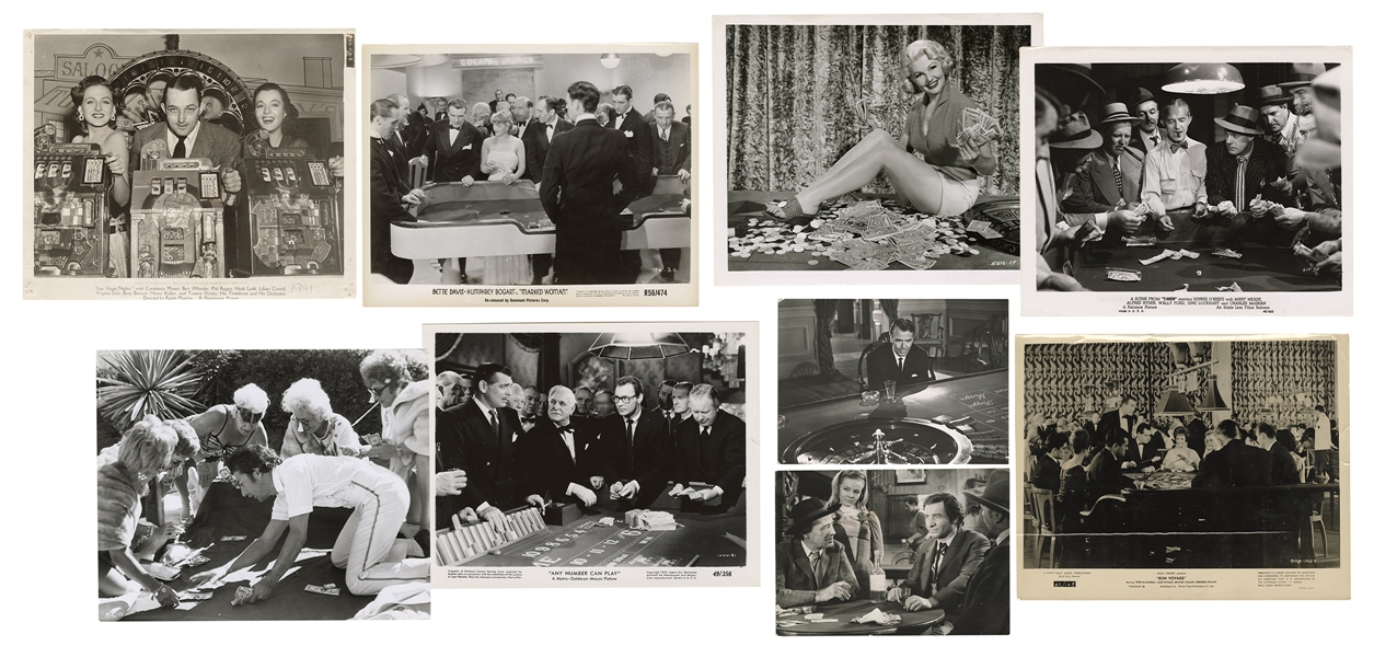  Large Collection of Gambling-Related Movie Stills.