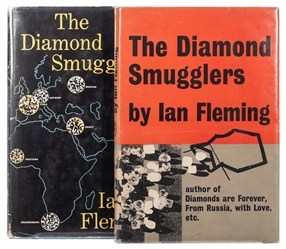The Diamond Smugglers, both first editions.