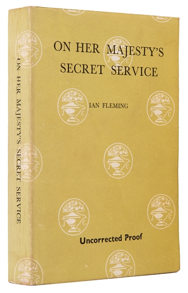 On Her Majesty’s Secret Service, uncorrected proof.