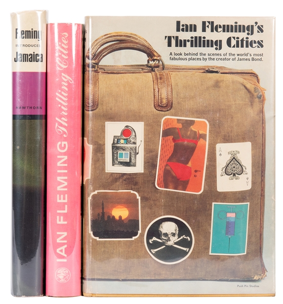Three First Edition Titles by Ian Fleming.