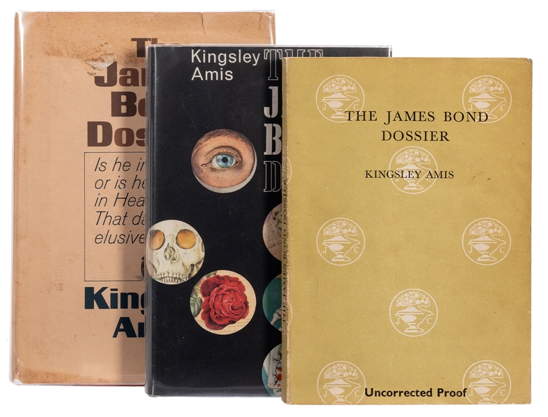 Three First Editions of The James Bond Dossier, including an uncorrected proof.
