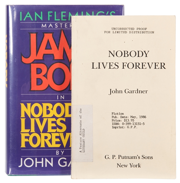 Nobody Lives Forever, including an uncorrected proof.