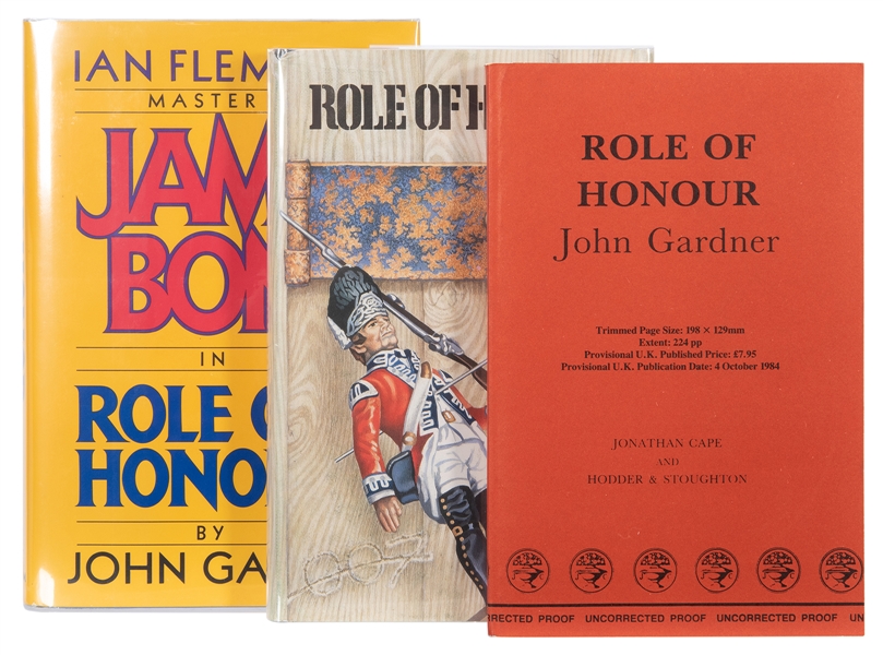 Three Role of Honour Editions, including an uncorrected proof.