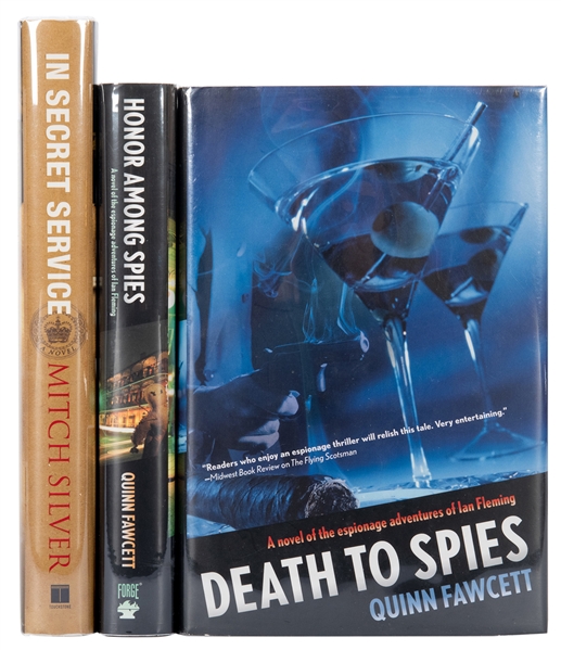 Three First Edition Spy Novels.