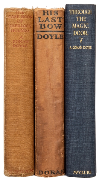 Three First American Editions by Arthur Conan Doyle.
