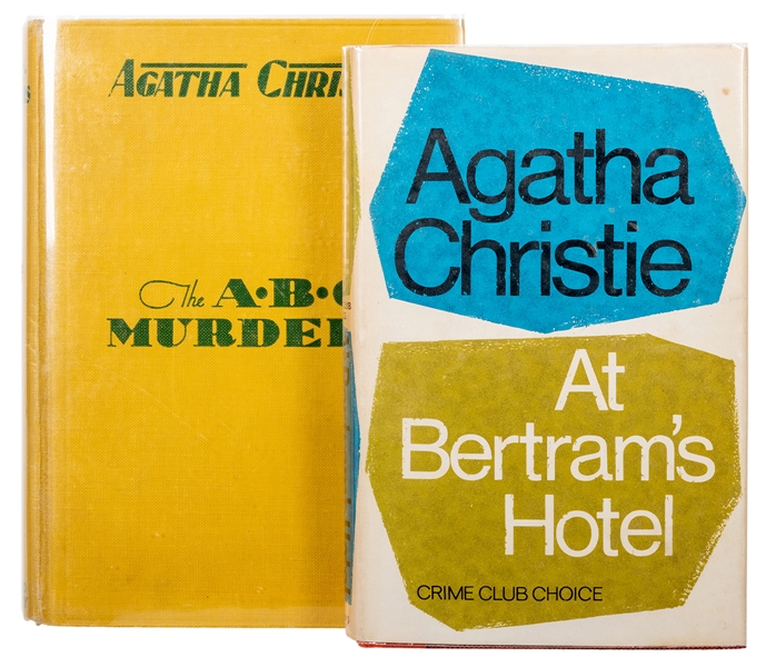 Pair of First Edition Agatha Christie Detective Novels.