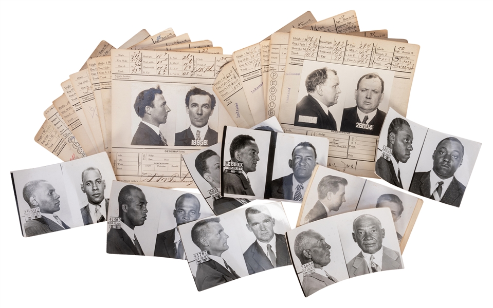 Collection of American Mugshot Photographs.