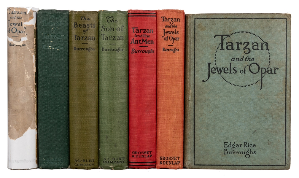 Seven Tarzan Novels.