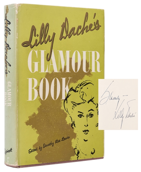 Lilly Daché’s Glamour Book, [inscribed].