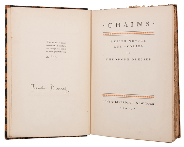 Chains, [signed].