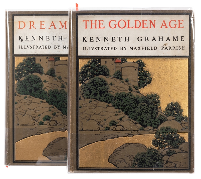 Pair of Kenneth Grahame Titles Illustrated by Maxfield Parrish.