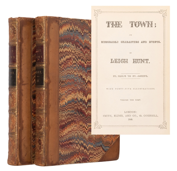 The Town; its memorable characters and events, [with ALS].