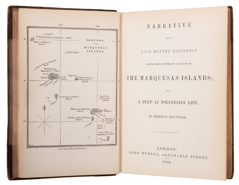 Narrative of a Four Months’ Residence Among the Natives of a Valley of The Marquesas Islands.