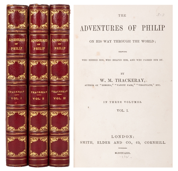 The Adventures of Philip on His Way Through the World; Shewing Who Robbed Him, Who Helped Him, and Who Passed Him By.