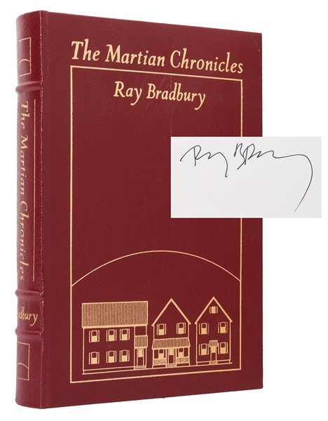 The Martian Chronicles, signed.