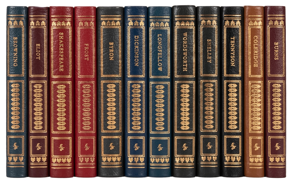 The Library of Great Poetry Easton Press Set.