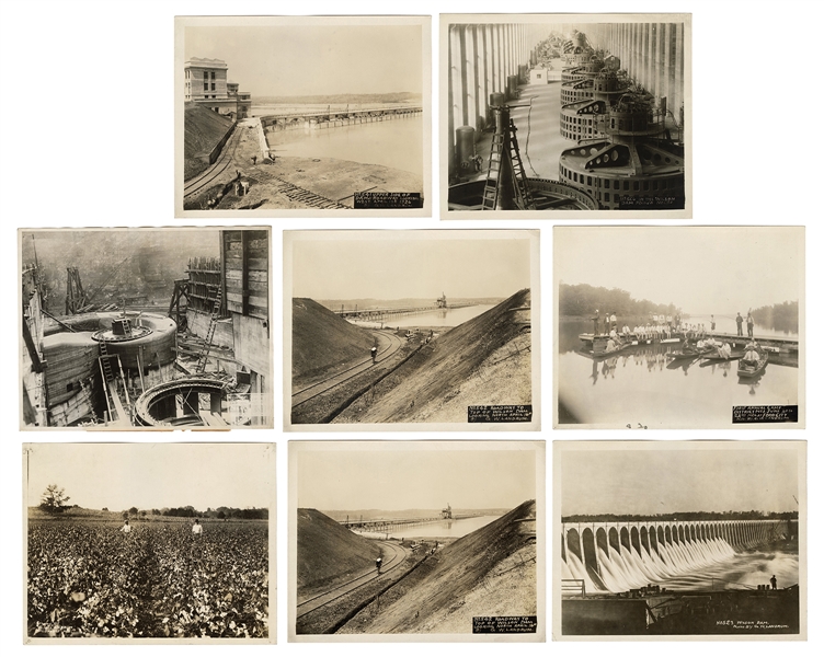 Archive of Photographs of the Wilson Dam and Its Environs.