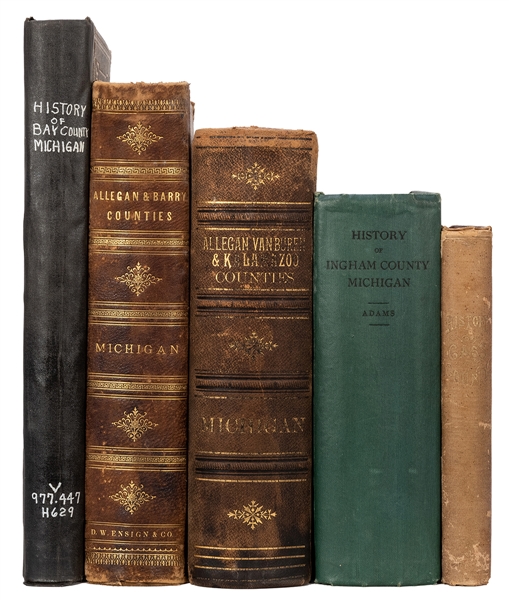 Five Volumes on Michigan County History