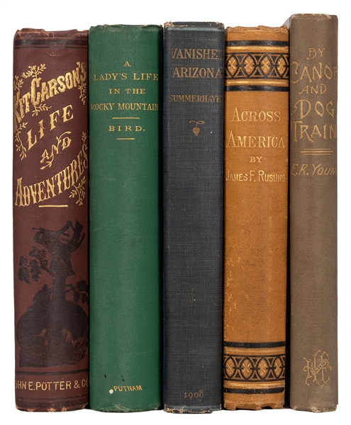 Five Titles on Western Americana and Exploration.