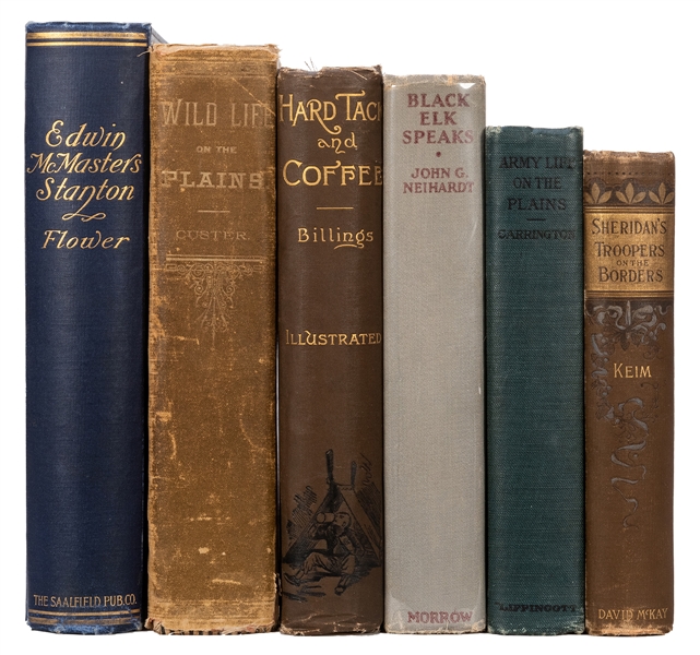 Six Early Western Americana Titles.