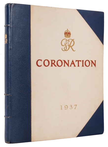 British Traditional Colours Souvenir...Coronation of King George VI, [signed].