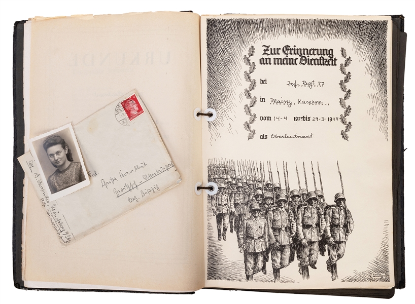 German Nazi Personal Photograph Album.