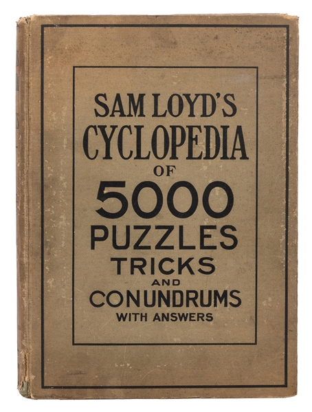 Sam Loyd’s Cyclopedia of Puzzles.