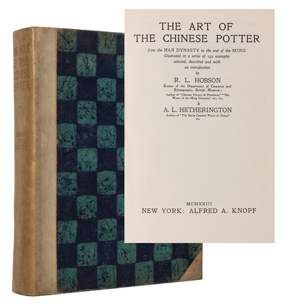 The Art of the Chinese Potter from the Han Dynasty to the End of the Ming...