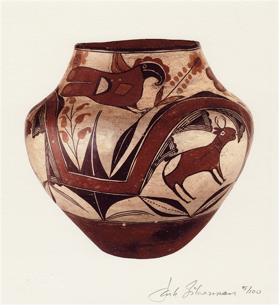 Pueblo Indian Pottery Portfolio, [signed and numbered].